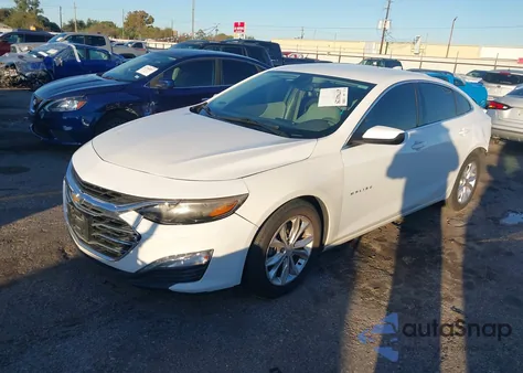 2020 Chevrolet Malibu Fwd Lt из США, поврежденный, VIN 1G1ZD5ST0LF044686